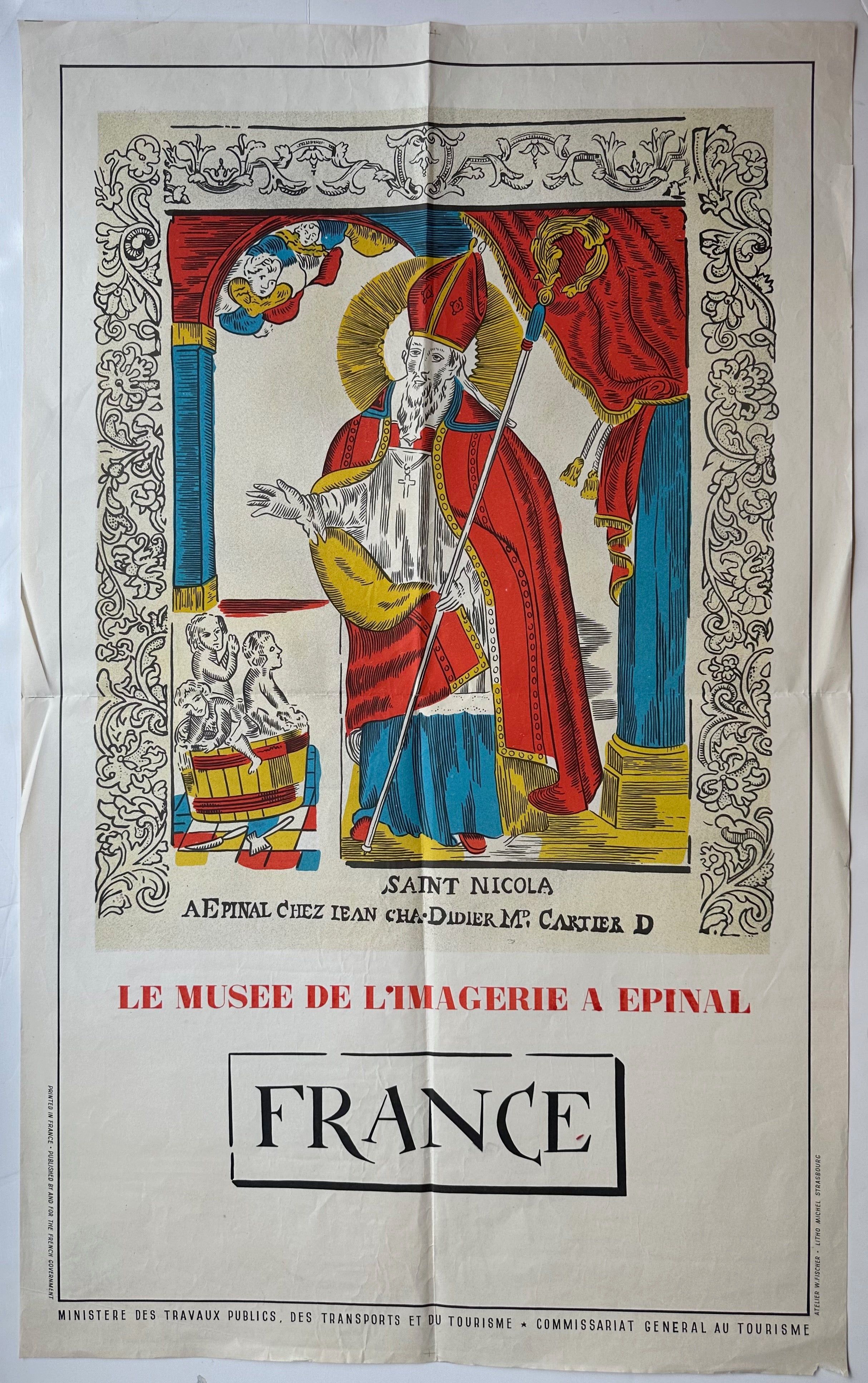 Le Musée de l'Imagerie a Epinal Poster