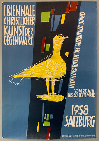 Link to Biennale Christlicher Kunst der Gegenwart PosterGermany, 1958 Product