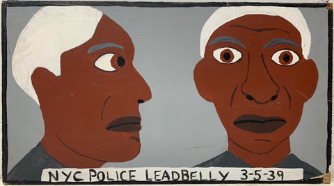 Link to NYC Police Lead Belly #45 Tommy Cheng PaintingU.S.A, c. 1995 Product