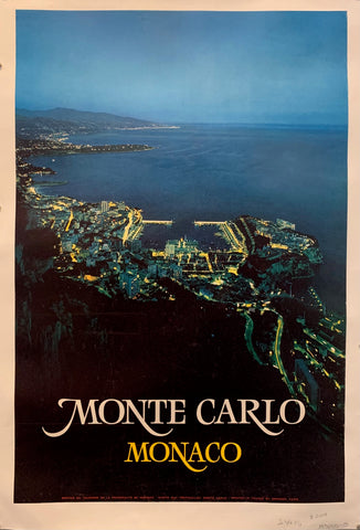 Link to  Monte Carlo Monaco Poster ✓Monaco, c. 1960s  Product