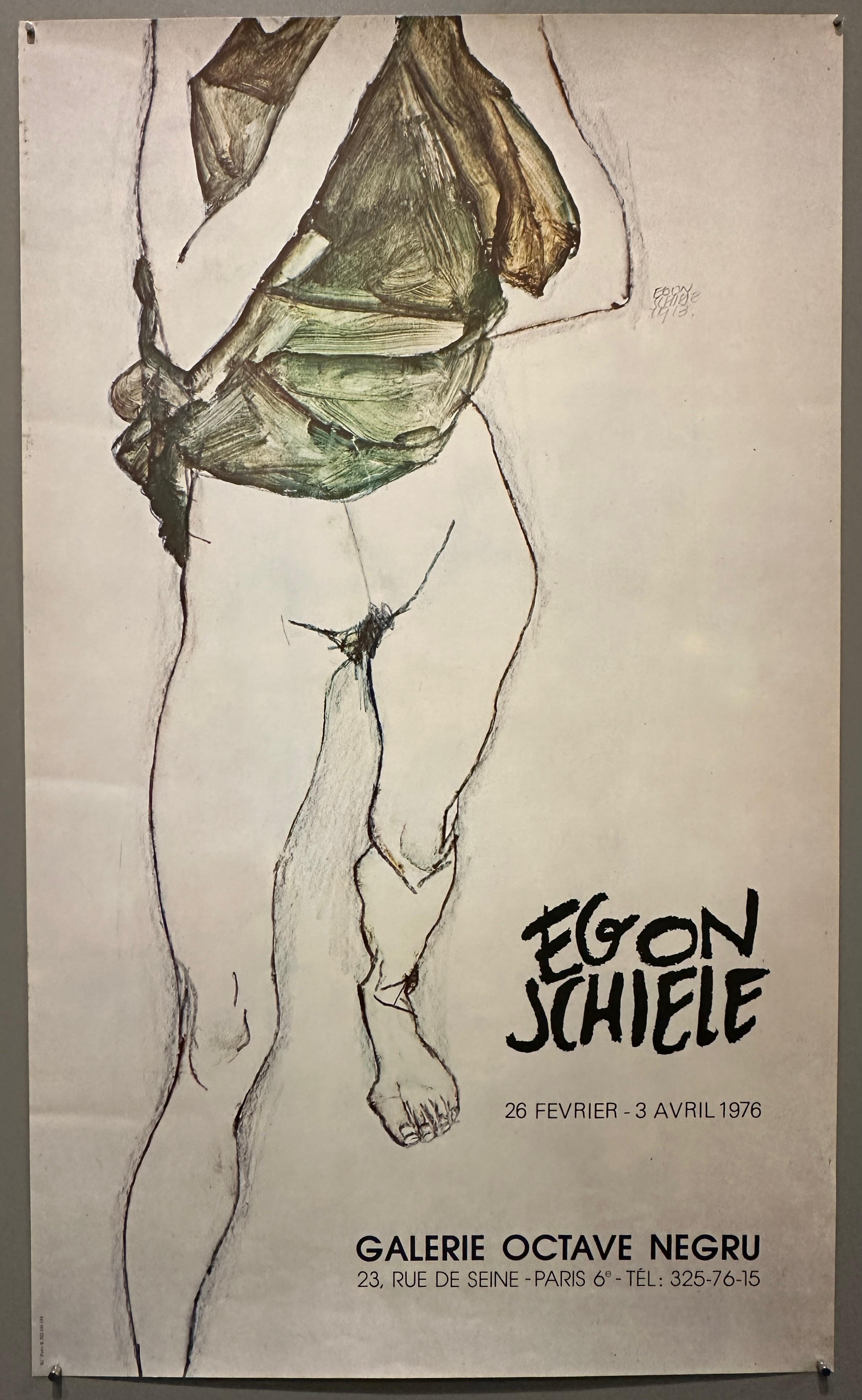 Egon Schiele Exhibition Poster