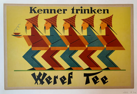 Link to  Kenner trinken Weref Tee PosterGermany, c. 1930  Product