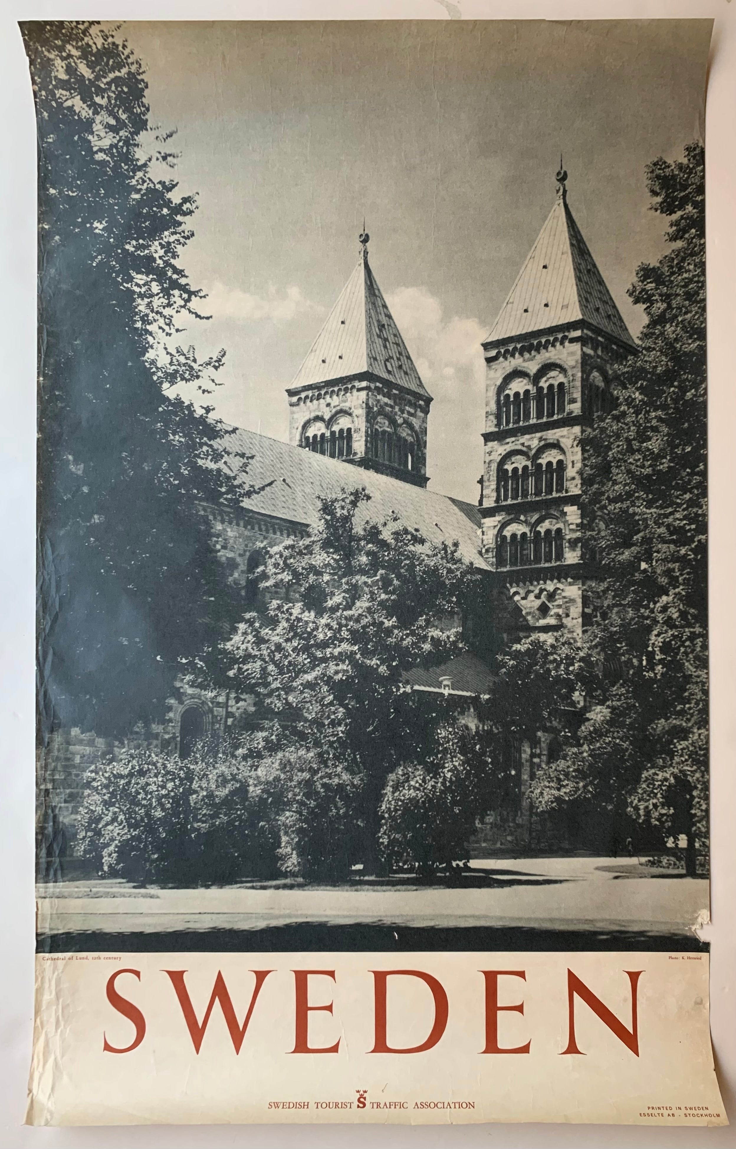 Sweden Travel Poster #3