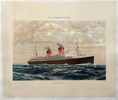 Link to  Ile de France PosterFrance, c. 1965  Product