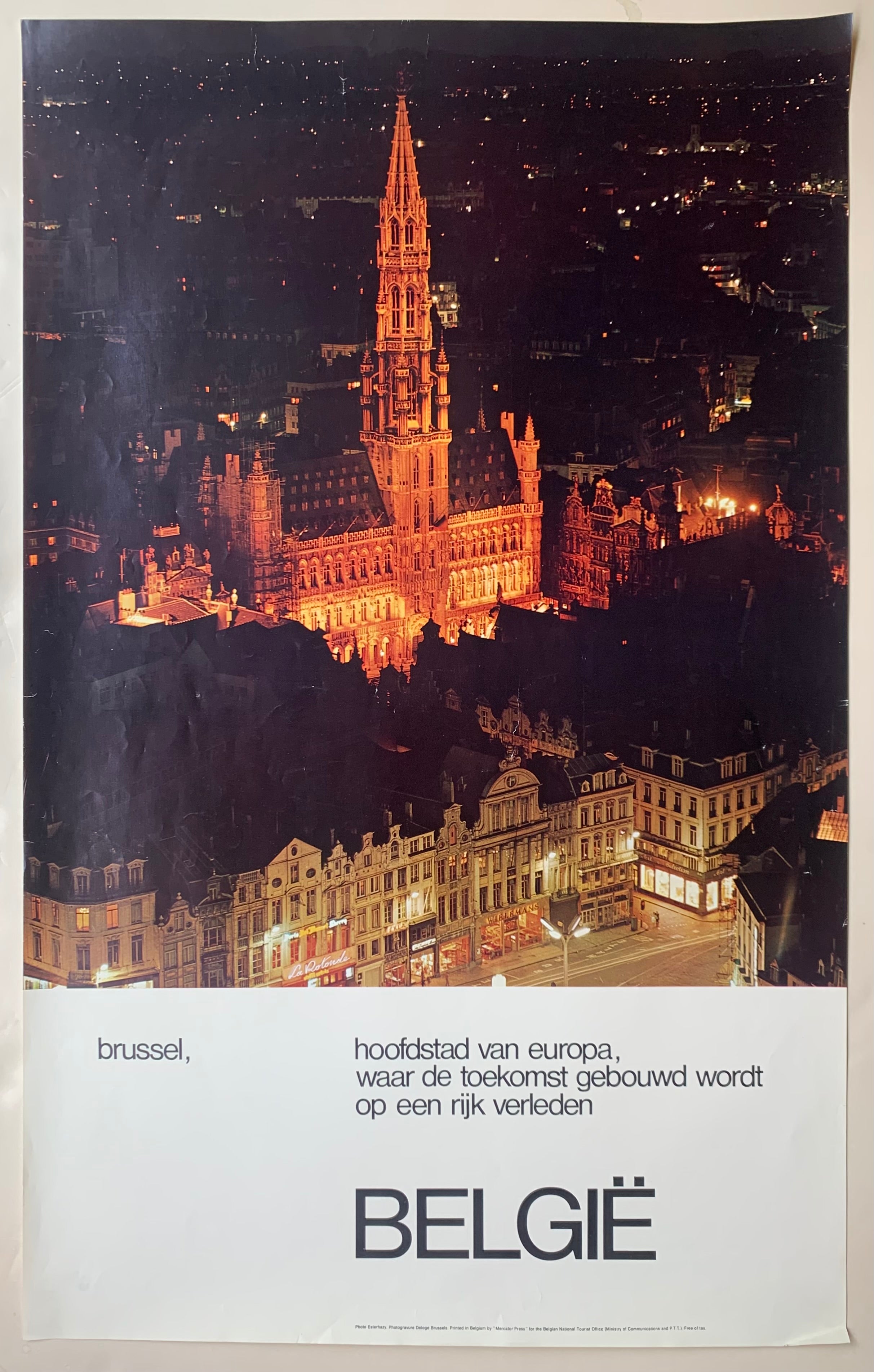 Brussel Belgie Poster