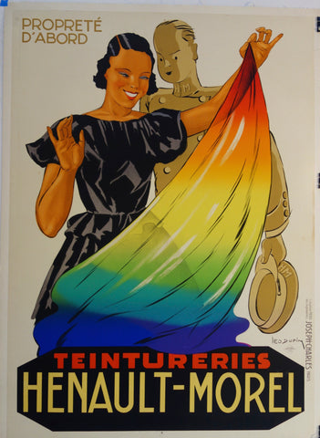 Link to  Teintureries Henault - MorelLeon Dupin c.1935  Product