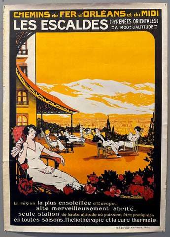 Link to  Les Escaldes Poster (Paper)France c. 1935  Product