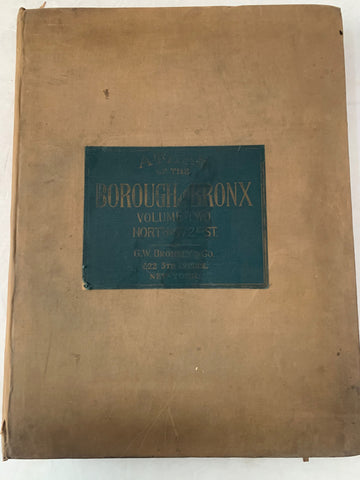 Link to Atlas of the City of New York Borough of the Bronx (Volume 2)New York City, 1924 Product