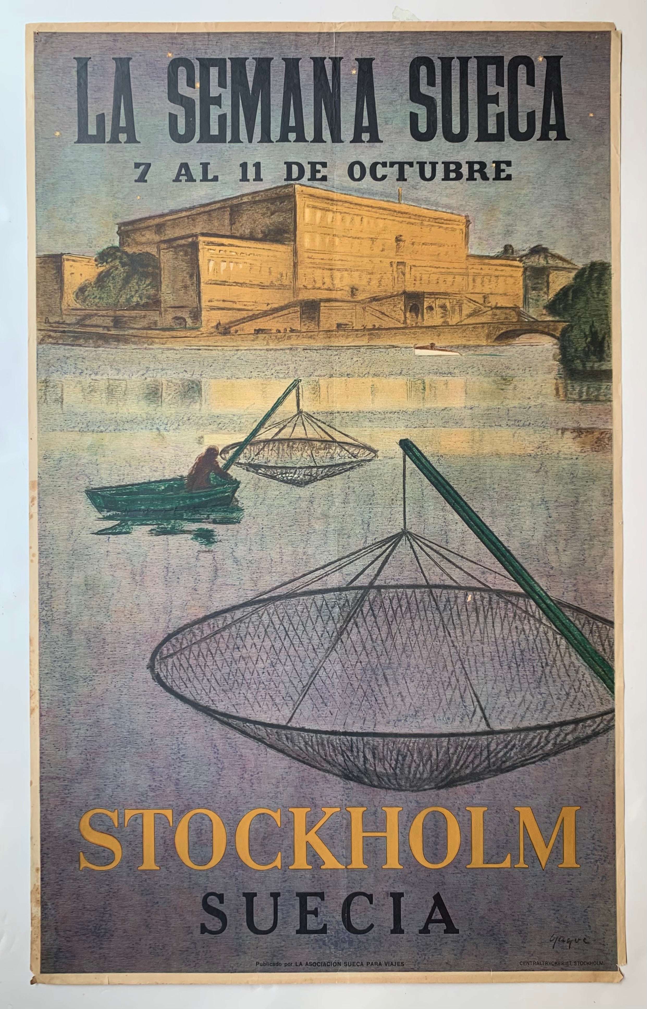 Stockholm Suecia Poster