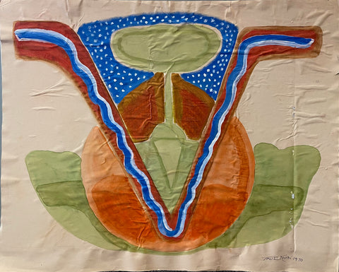 Link to  Paul Kohn Untitled Painting #407U.S.A., 1970  Product