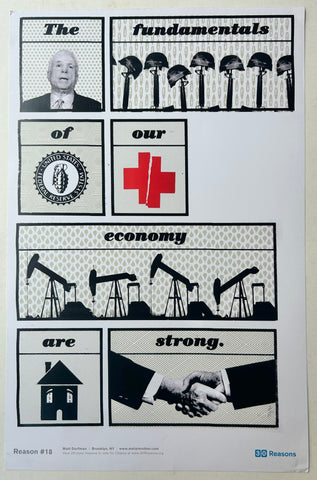 Link to The Fundamentals of our Economy are Strong PosterUSA, 2008 Product