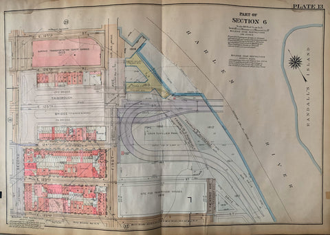Link to Atlas of the City of New York Borough of the Manhattan (Volume 4)New York City, 1924 Product