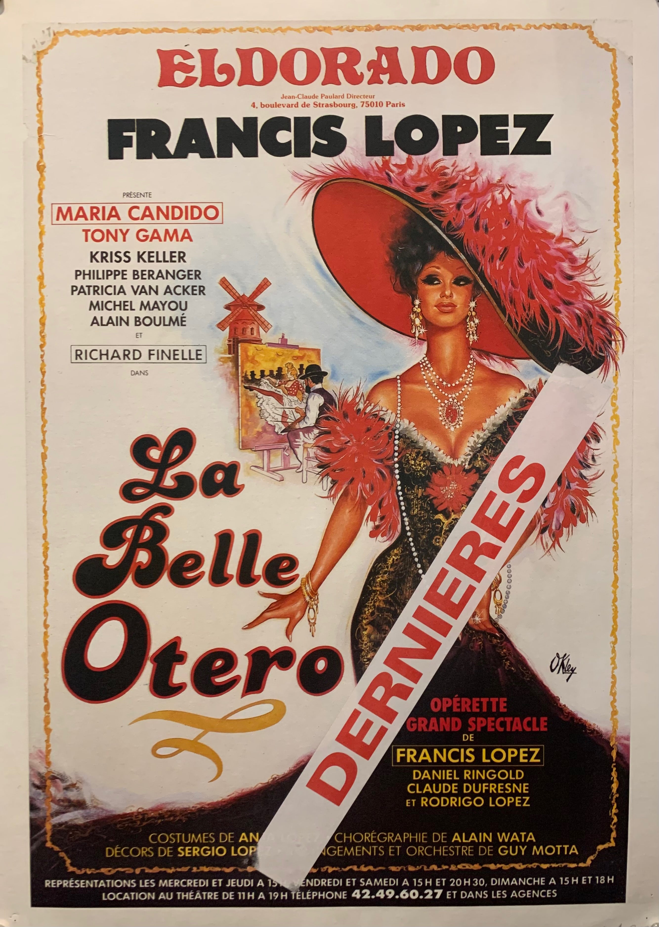 La Belle Otero Poster