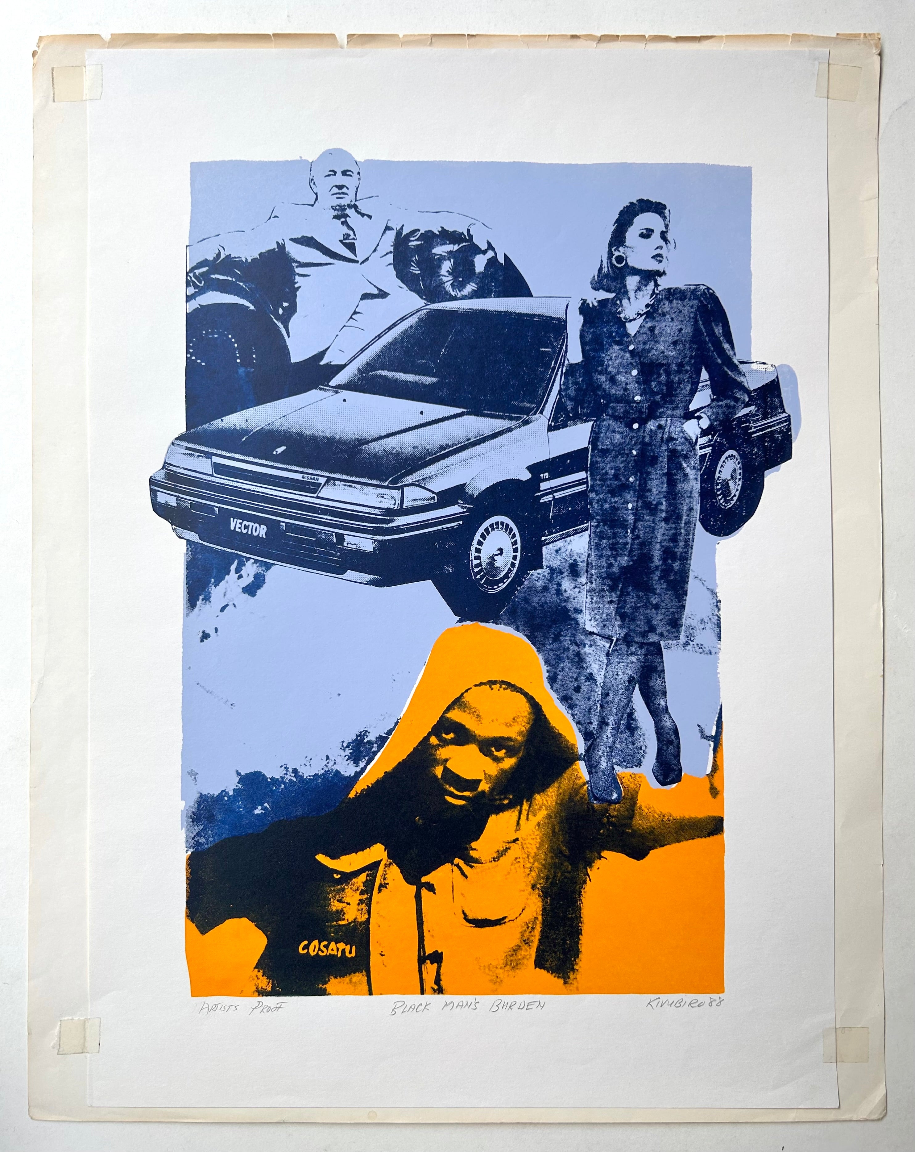 Black Man's Burden Kivu Biro Print