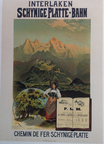 Link to  Interlaken Schynige Platte - Bahn ✓Switzerland, c.1895  Product