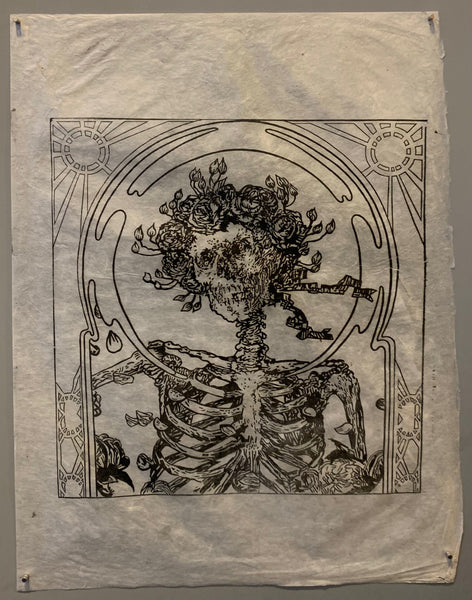 How the Grateful Dead made the artwork for 'Skull & Roses