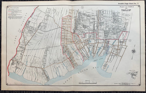 Link to Long Island Index Map No.2 - Plate 3 IslipLong Island, C. 1915 Product