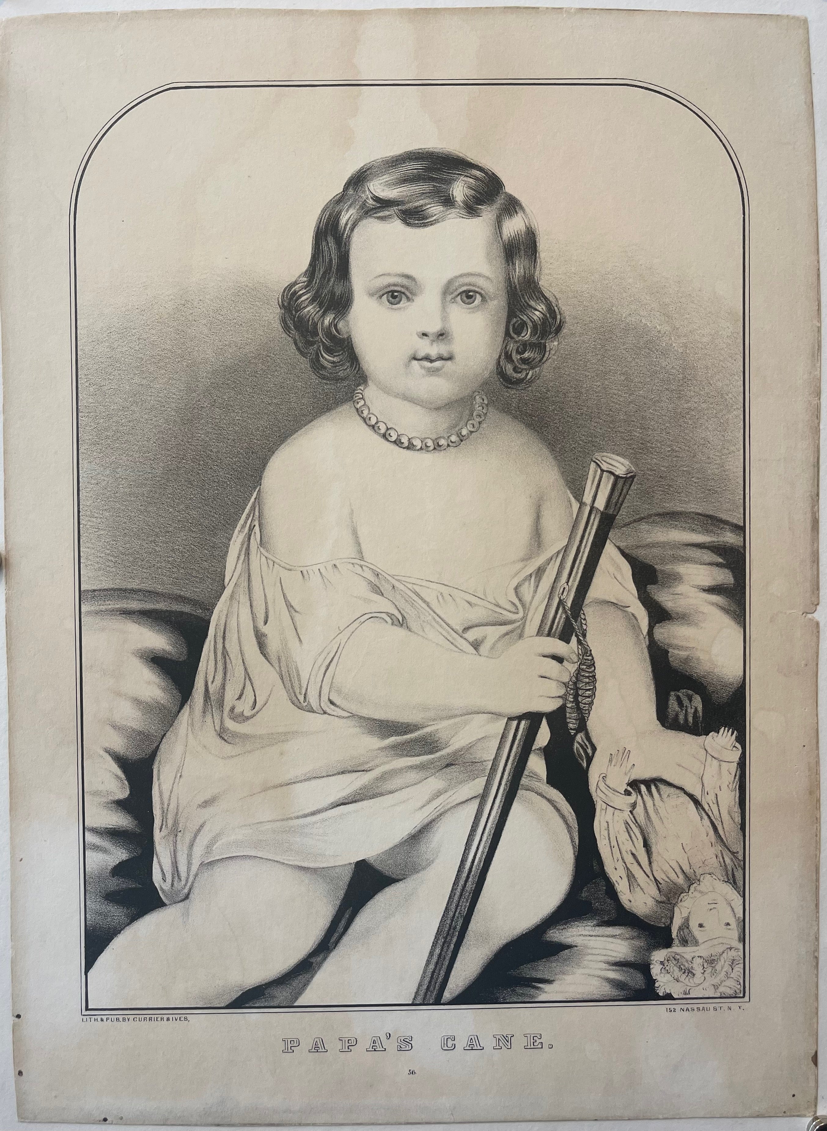 Grand Papa's Cane Print