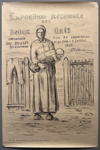 Link to  Exposition Régionale des Beaux-Arts PosterFrance, 1929  Product