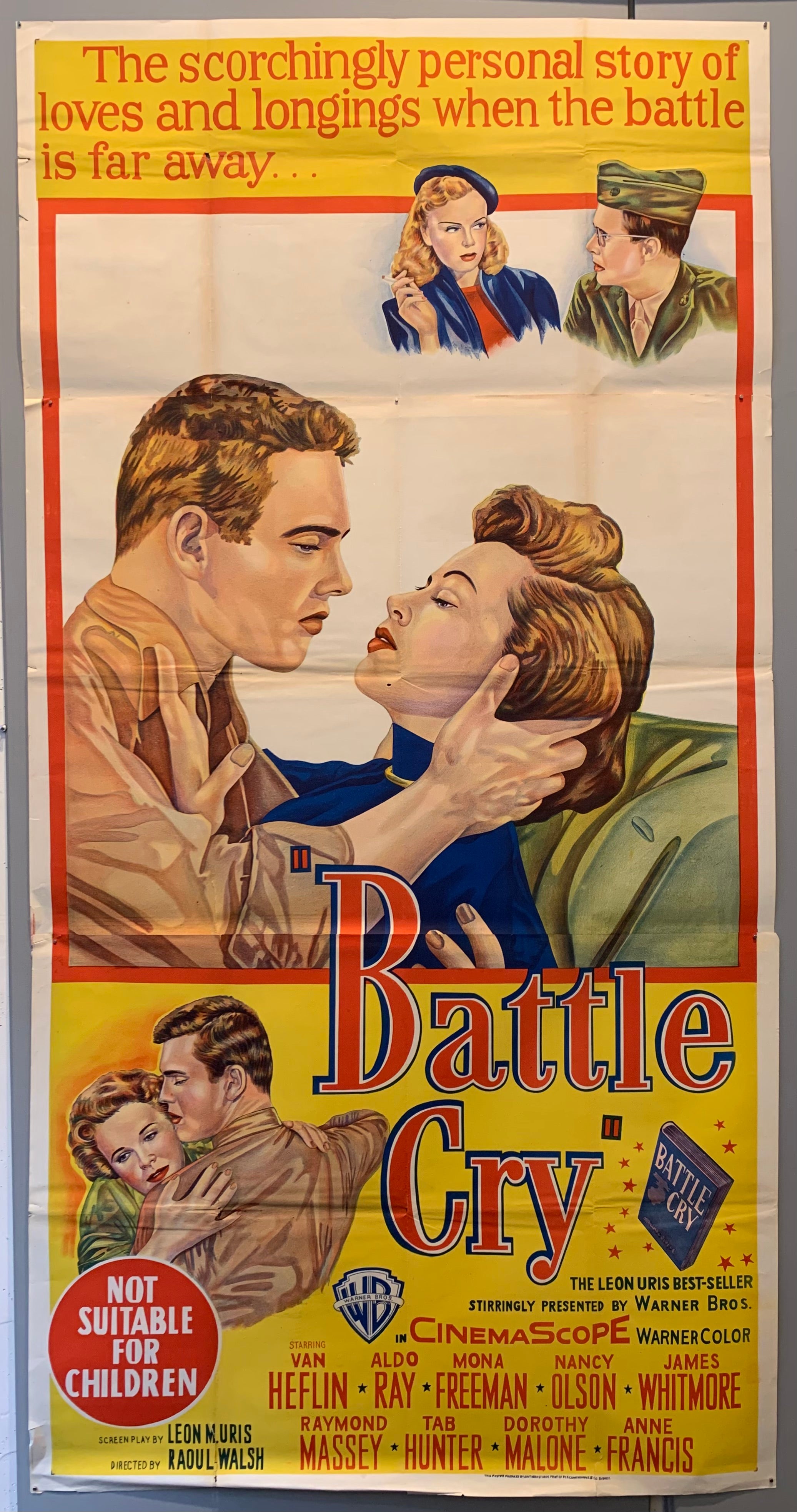 Three couples hugging. Men are soldiers.