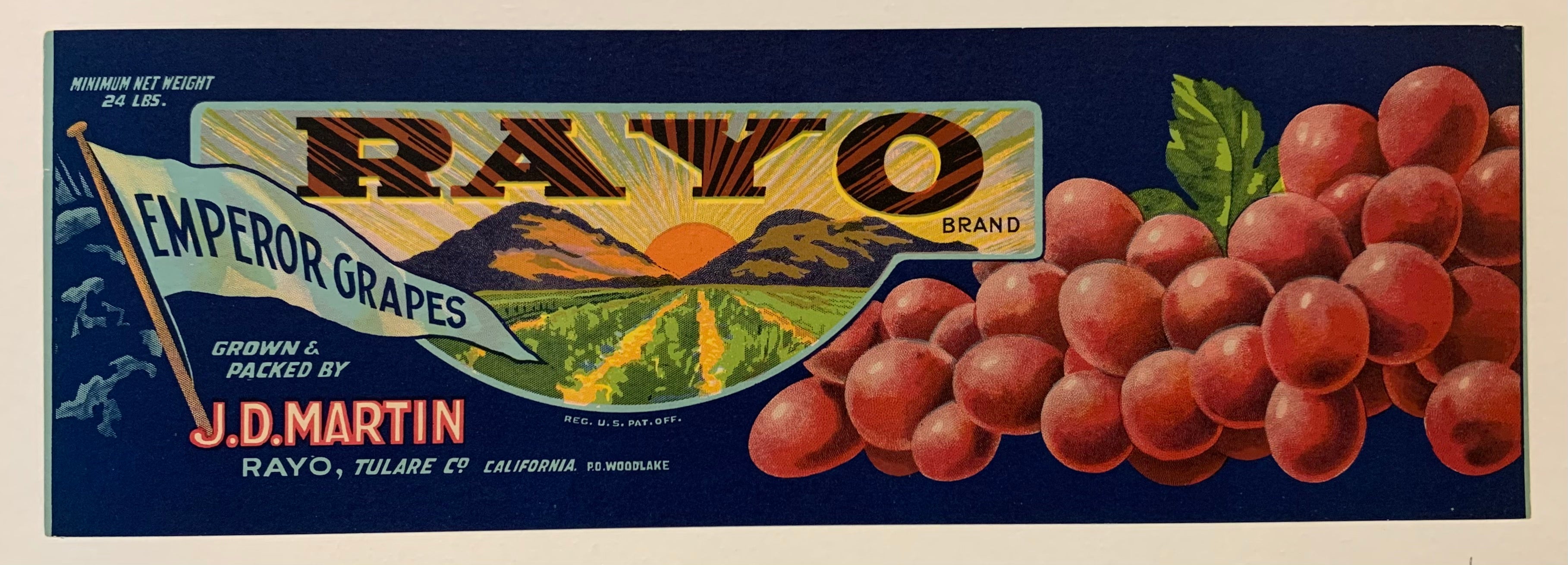 Rayo Brand Poster