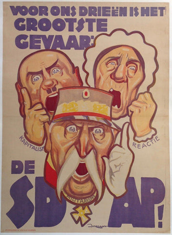 Link to  Voor Ons Dreen is het Grotste GevaarHolland, 1928  Product