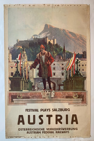 Link to  Festival Plays Salzburg Austria PosterAustria, 1931  Product