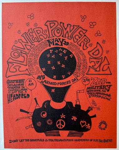 Link to  Flower Power Day Poster, RedUSA, 1967  Product
