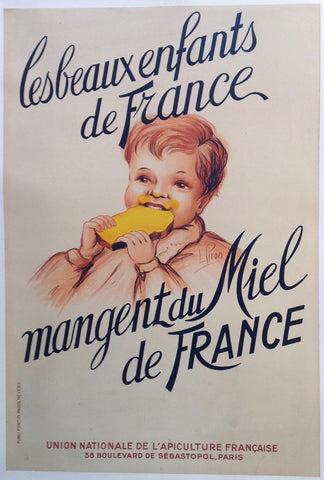 Link to Les beaux enfants de France Mangent du Miel de FranceFrance, C. 1935 Product