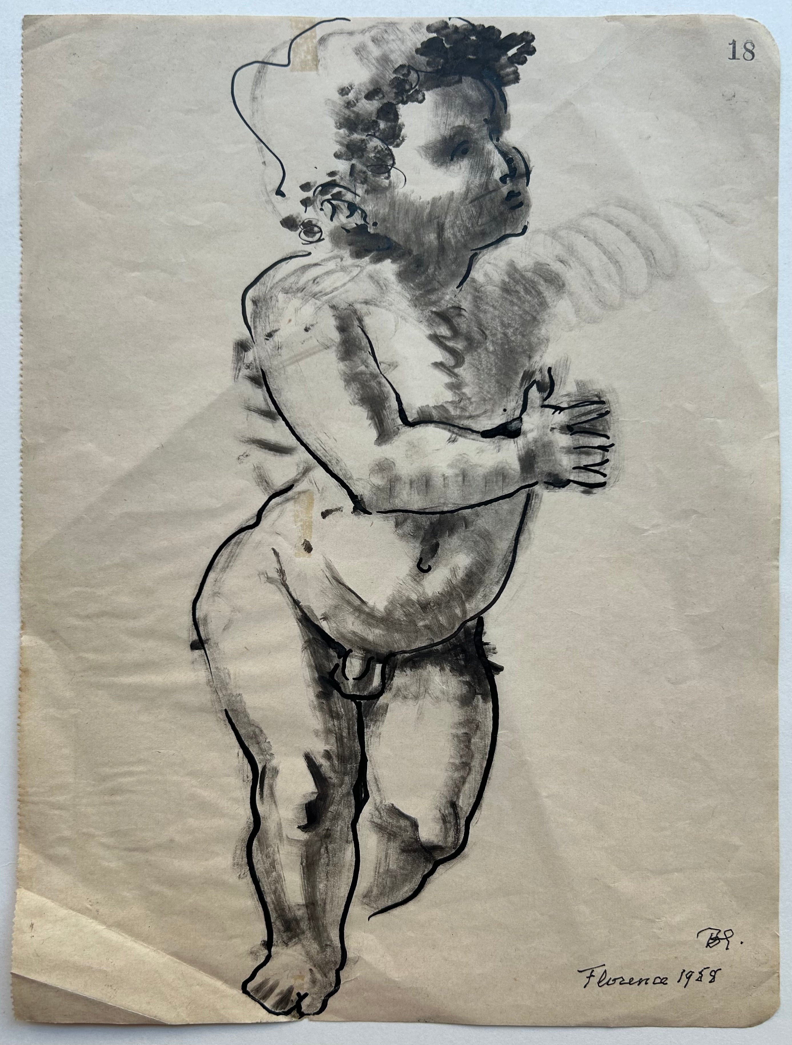 Cherub Sketch, Benoît Gilsoul #7