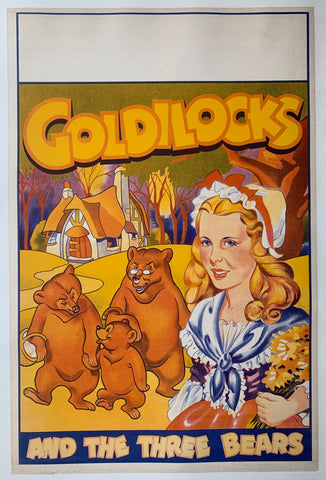 Link to  Goldilocks and the Three Bears PosterEngland, c. 1930  Product