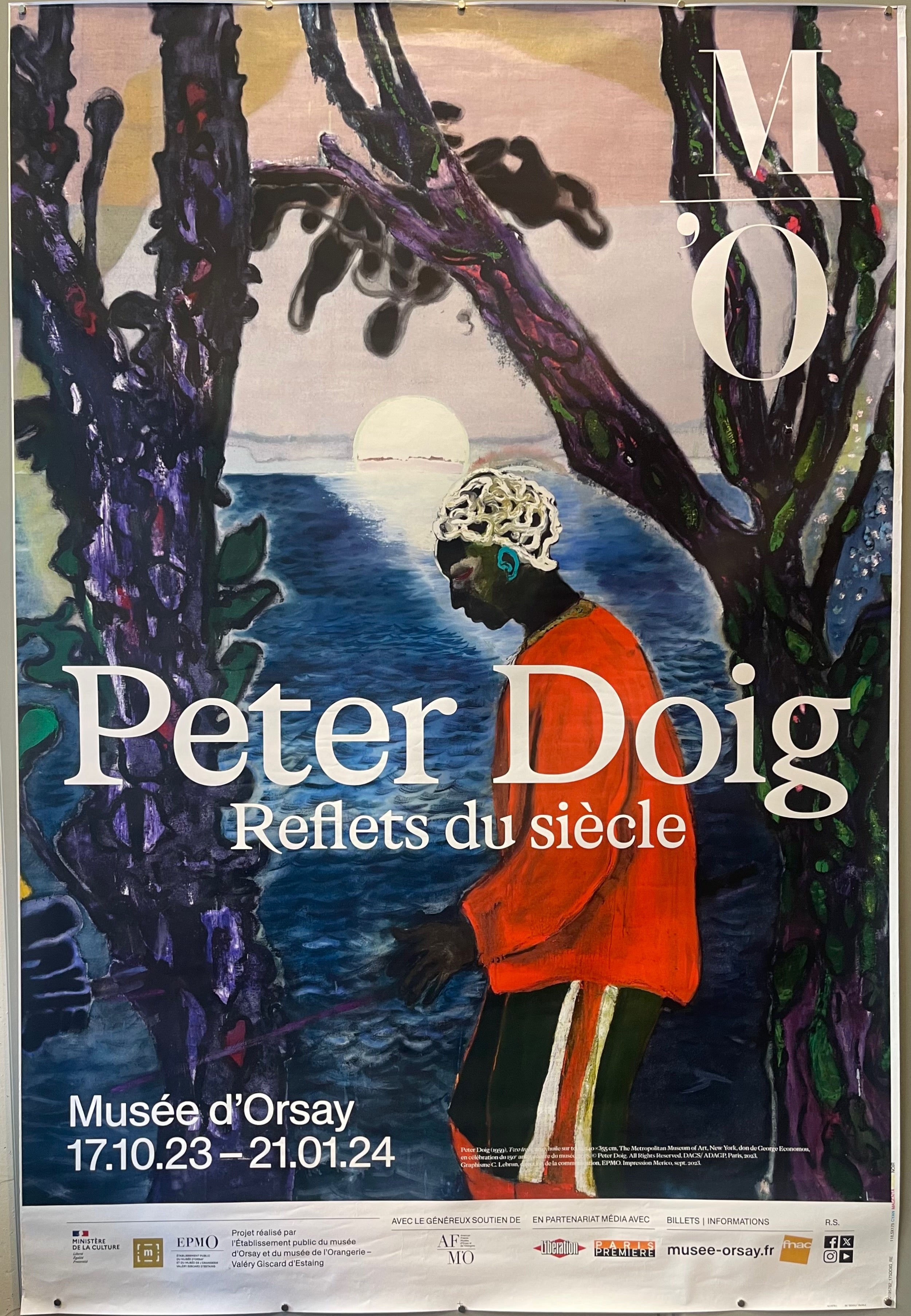 Peter Doig Musée d'Orsay Poster