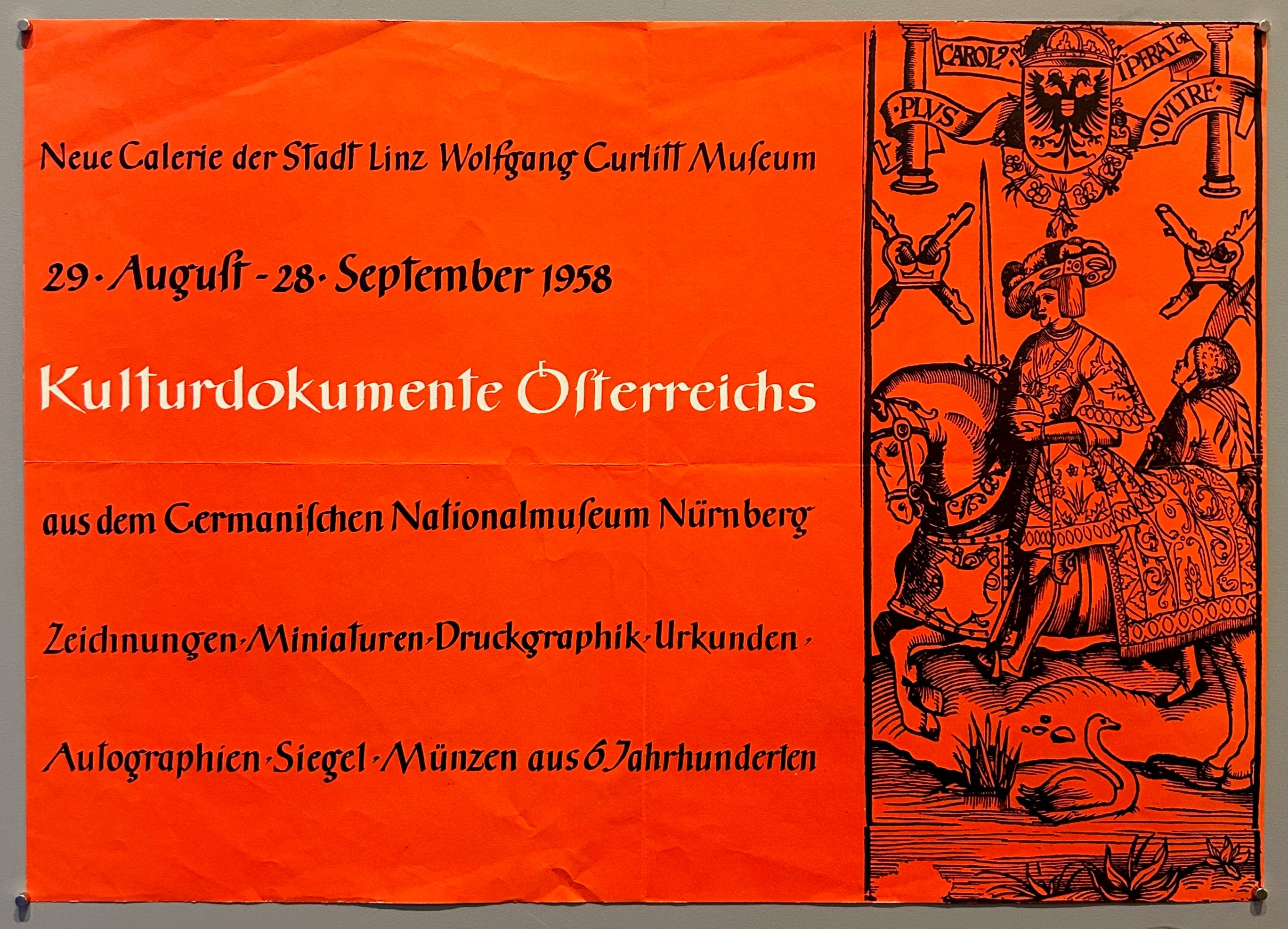 Kulturdokumente Österreichs Poster