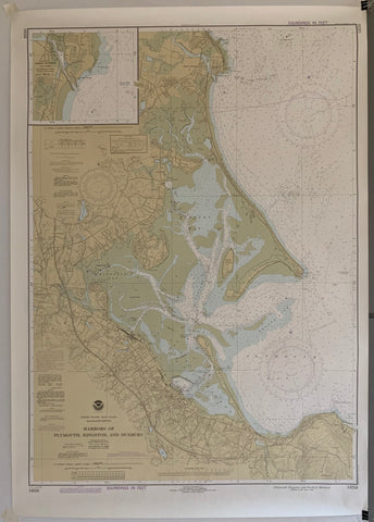 Link to Harbors of Plymouth, Kingston, and Duxbury PosterU.S.A, c. 1960 Product