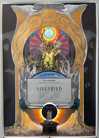Link to  Siegfried Oper Zurich PosterSwitzerland, 1989  Product
