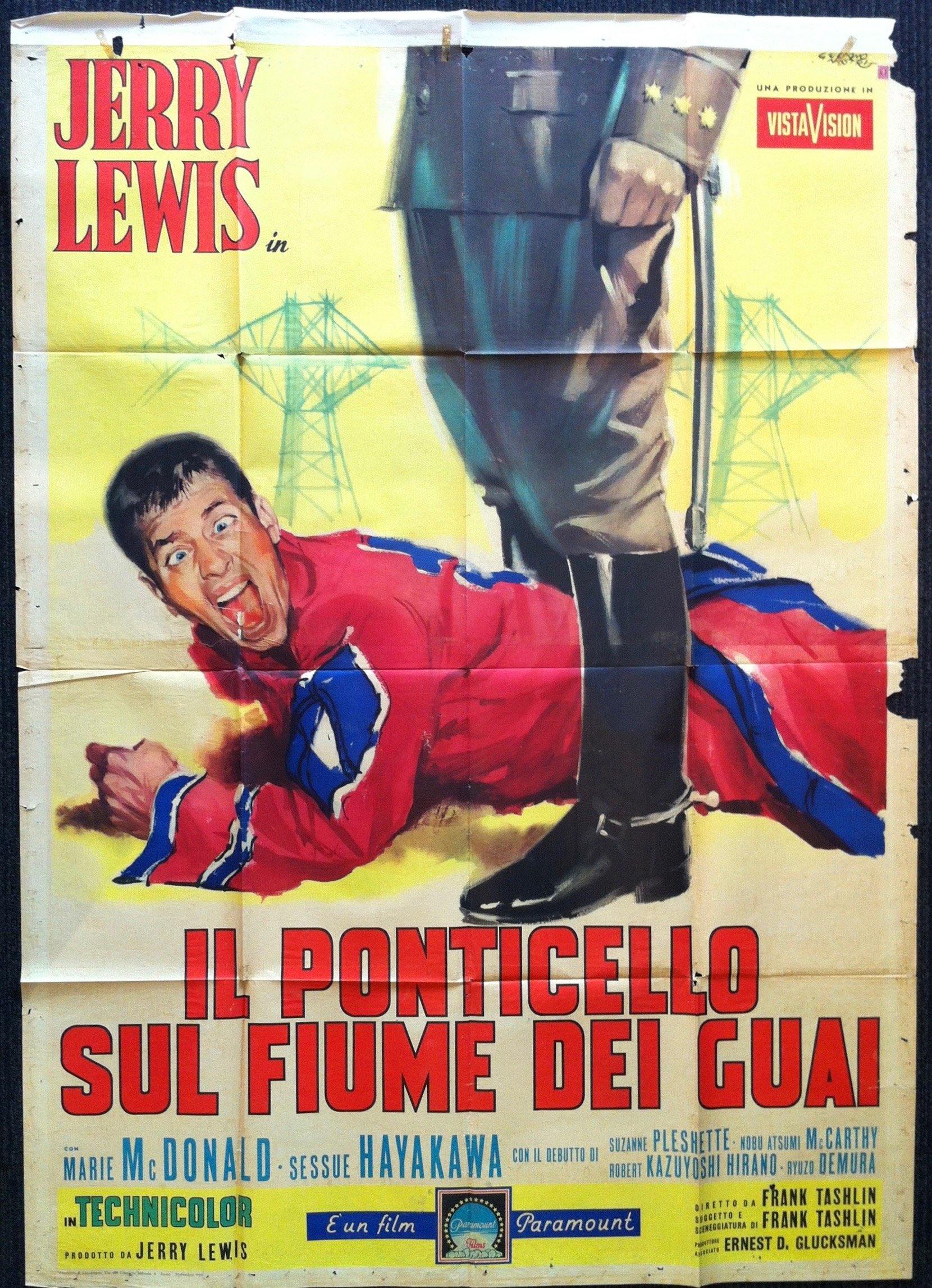 Il ponticello sul fiume dei guai - Poster Museum