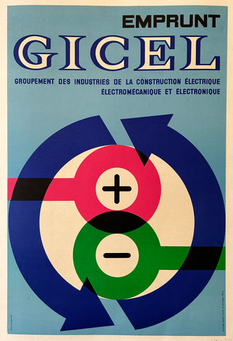 Link to  Emprunt Gicel PosterFrance, 1961  Product
