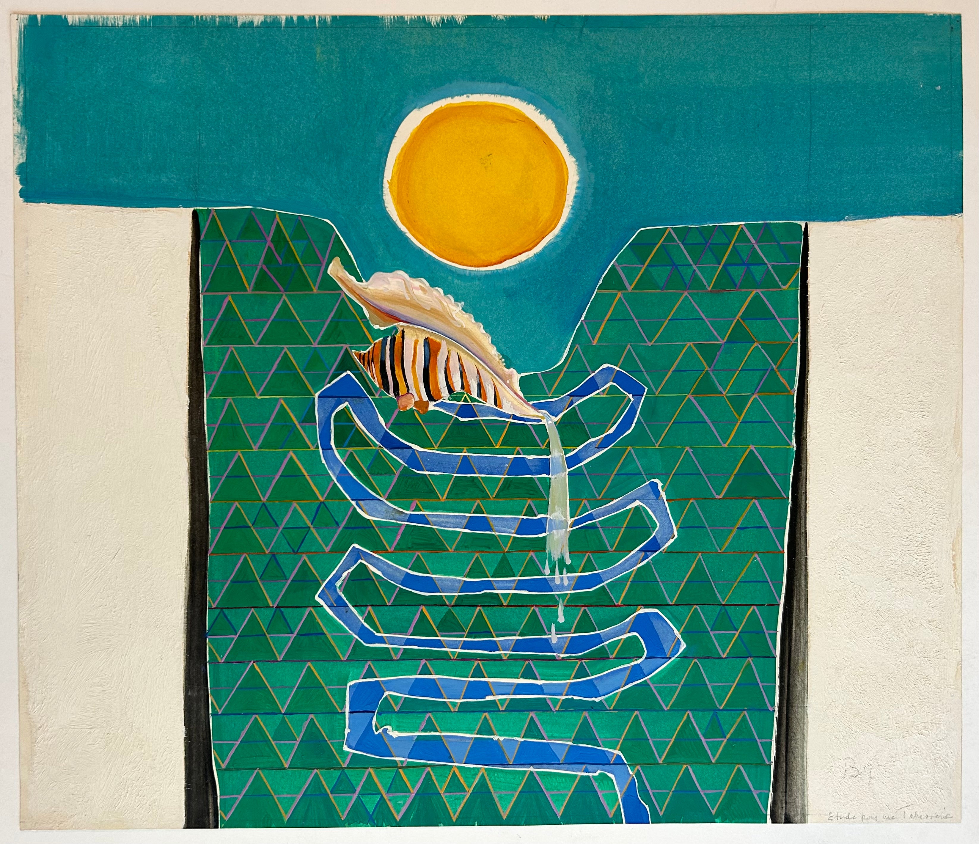 Shell in Abstract Landscape, Benoît Gilsoul #20