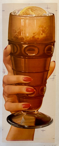 Link to  Root Beer Float Poster ✓U.S.A., c. 1950  Product