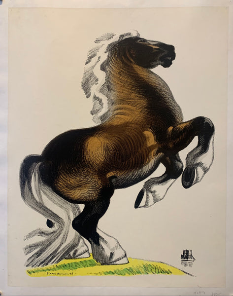 SIkker Hansen Horse Poster – Poster Museum