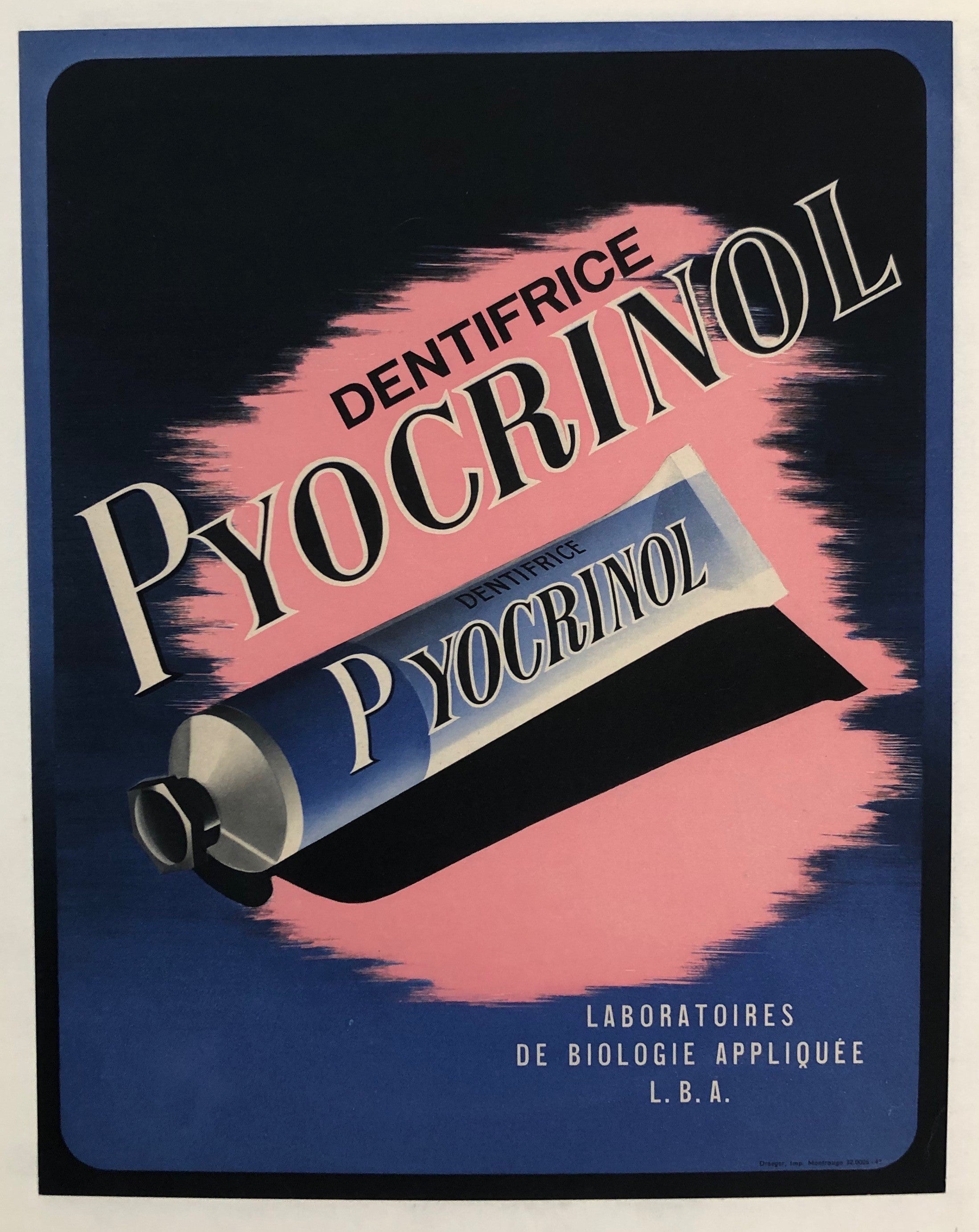 Dentifrice Pyocrinol