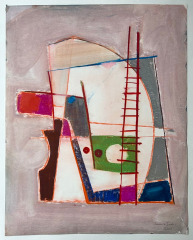 Link to  Abstract Scene, Benoît Gilsoul #22Belgium, c. 1980s  Product