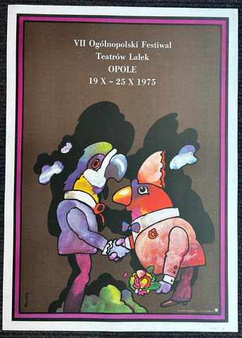 Link to  VII Ogólnopolski Festiwal Teatrów Lalek Opole PosterPoland, c. 1975  Product