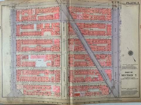 Link to Atlas of the City of New York Borough of the Manhattan (Volume 4)New York City, 1924 Product