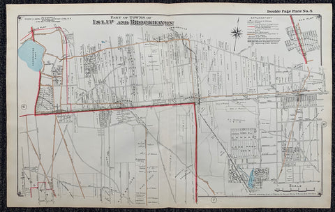 Link to Long Island Index Map No.2 - Plate 8 Islip, BrookhavenLong Island, C. 1915 Product