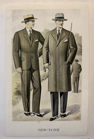 Link to  Men's Fashion PosterFrance, 1930  Product