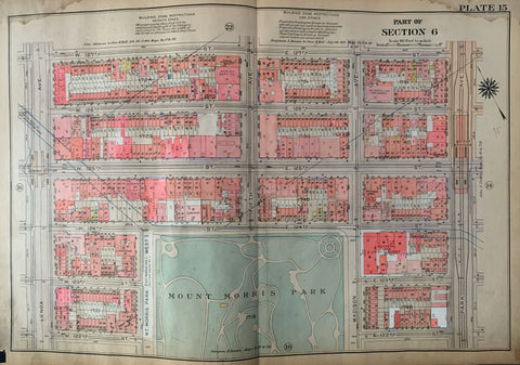 Link to Atlas of the City of New York Borough of the Manhattan (Volume 4)New York City, 1924 Product