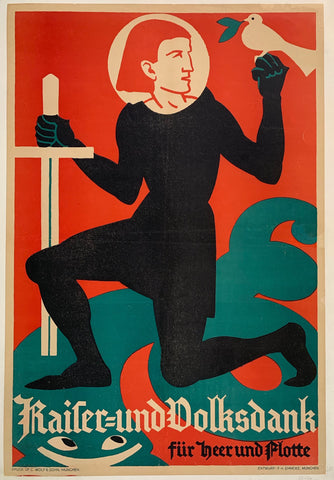 Link to Kaiser und Volk, danke für heer und FlotteGermany, C. 1916 Product