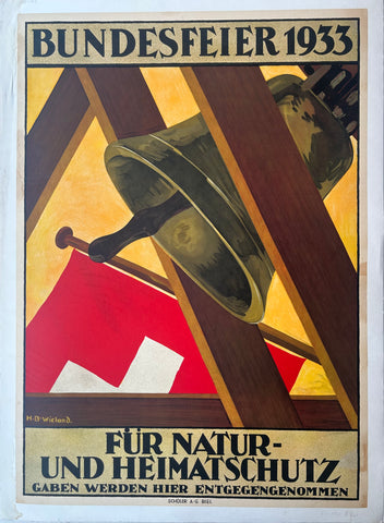 Link to  Bundesfeier 1933 Für Natur Und Heimatschutz PosterSwitzerland, 1933  Product