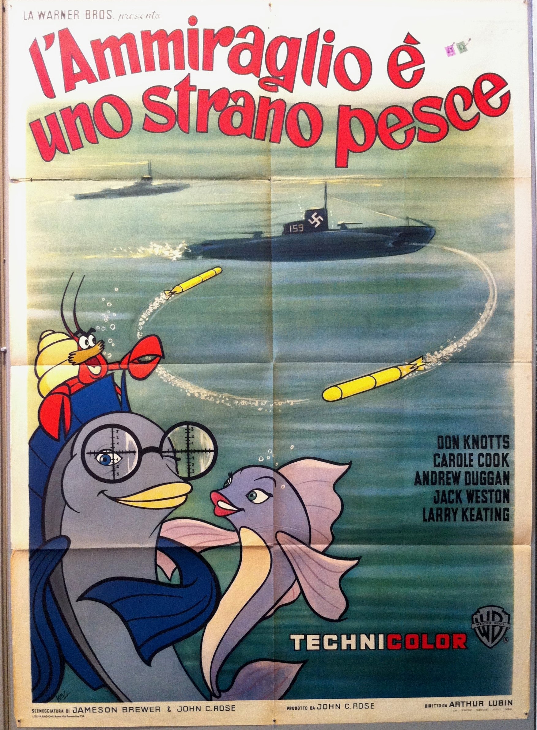 l'Ammiraglio e Uno Strano Pesce